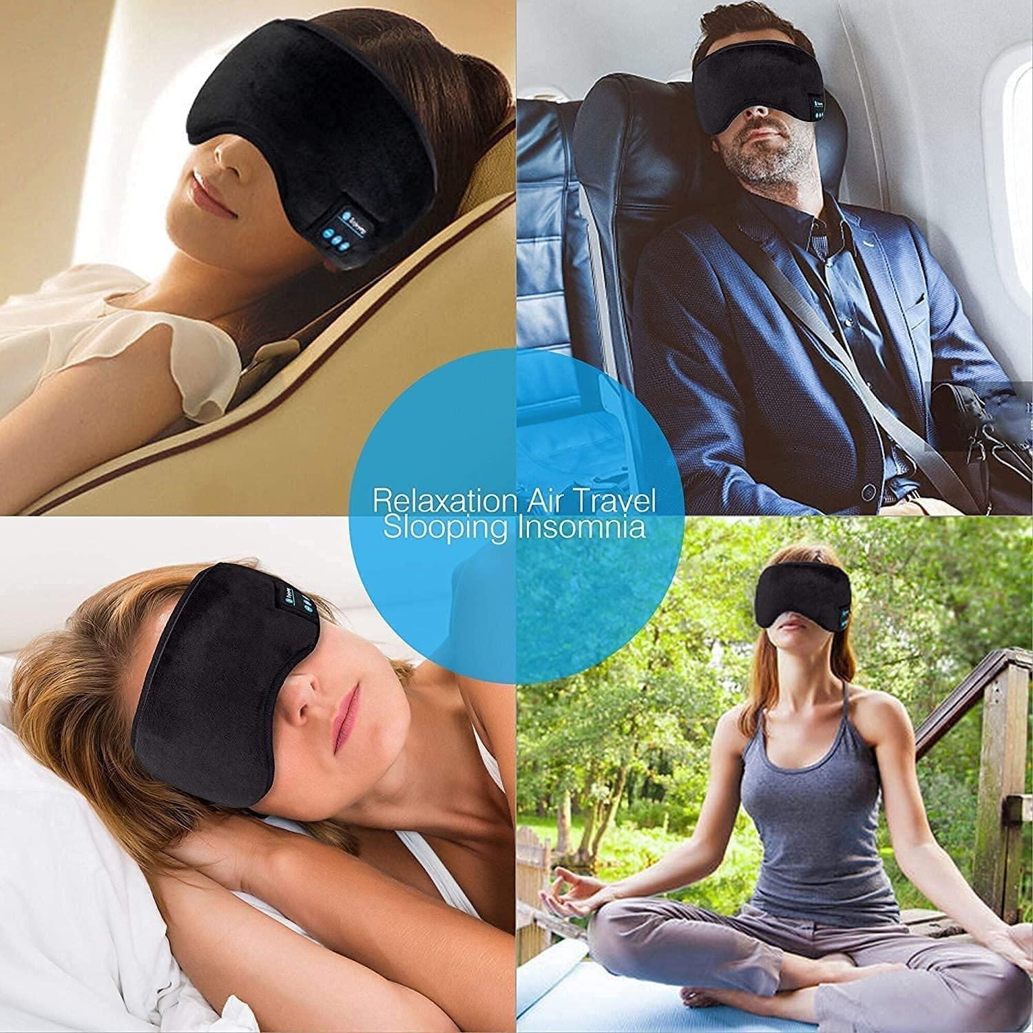 Bluetooth Sleeping Eye Mask with Music